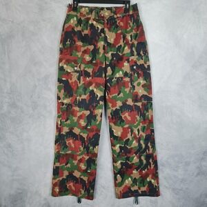 Swiss Army Cargo Camo Pants Mens 40/76 Alpenflage M83 Military Combat 30x30